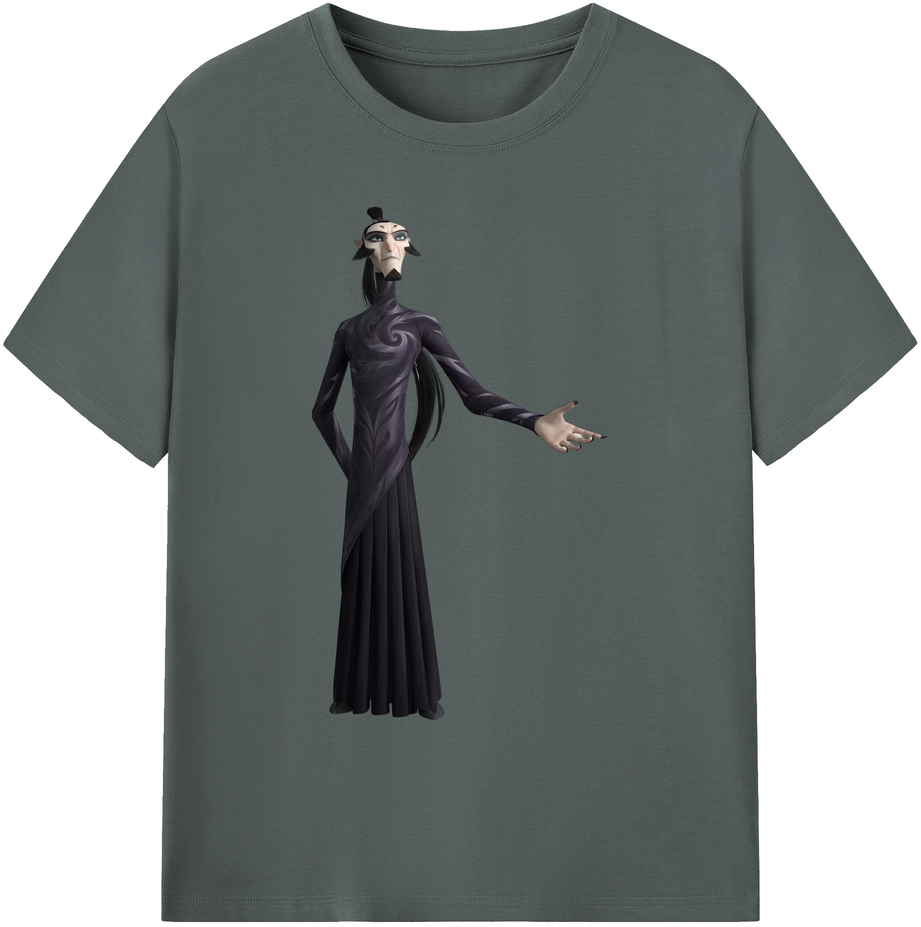 （画像用） Ne Zha 2 ナタ 魔童の大暴れ 綿100％ メンズ半袖Tシャツ｜肌触りやわらか＆通気性